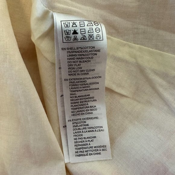 Forever 21 Womens Cream Red Floral Print Sleeveless Fit & Flare Dress Size XS - Picture 7 of 8